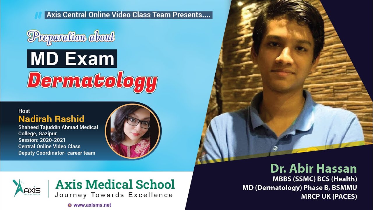 Preparation about MD Exam Dermatology ll Dr. Abir Hassan