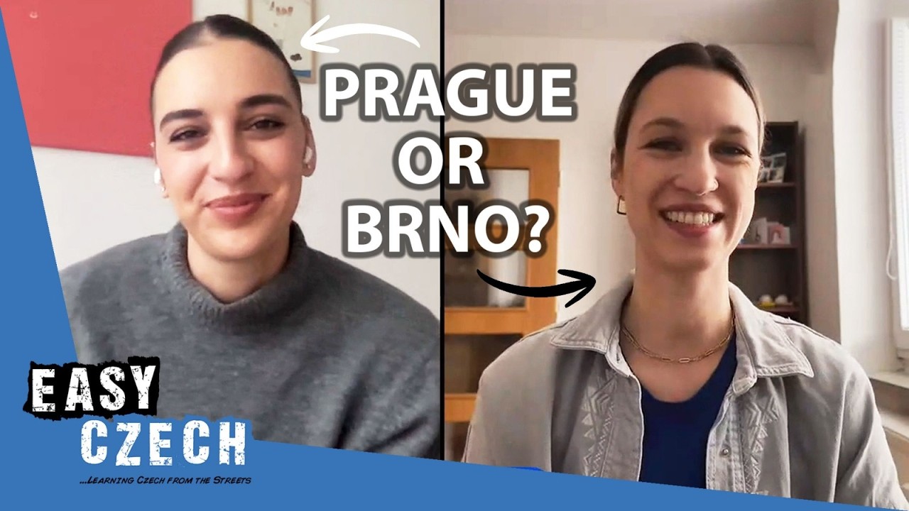 Prague vs. Brno - Which City Is Better? | Easy Czech 53