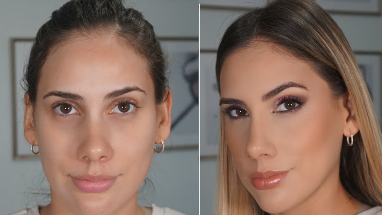 Con cara de enferma a cara glamurosa