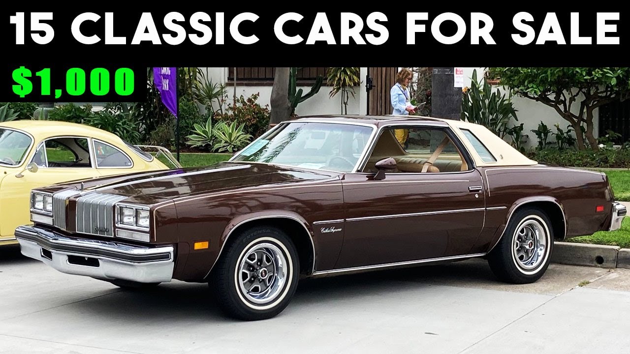 15 Old Cars for Sale Cheap by Real Owners