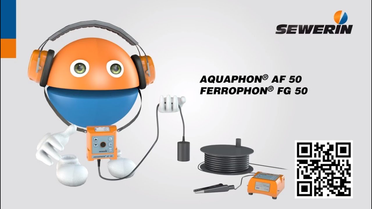 Equipo combinado Geófono - Localizador de Cables y Tuberías  | AQUAPHON® AF 50 - FERROPHON® FG 50