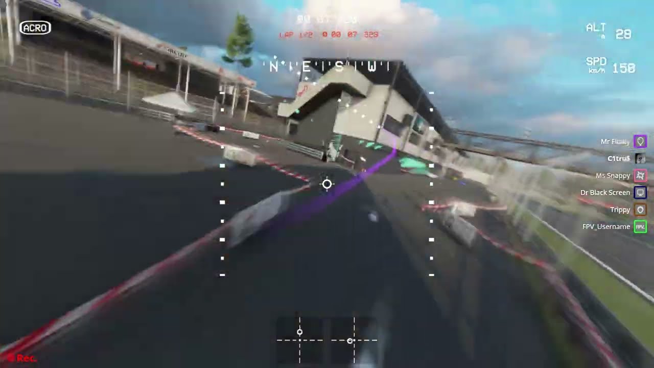 Liftoff FPV SPEEDRUN - Short Circuit Overpass 45.892 (Top Speed Challenge)