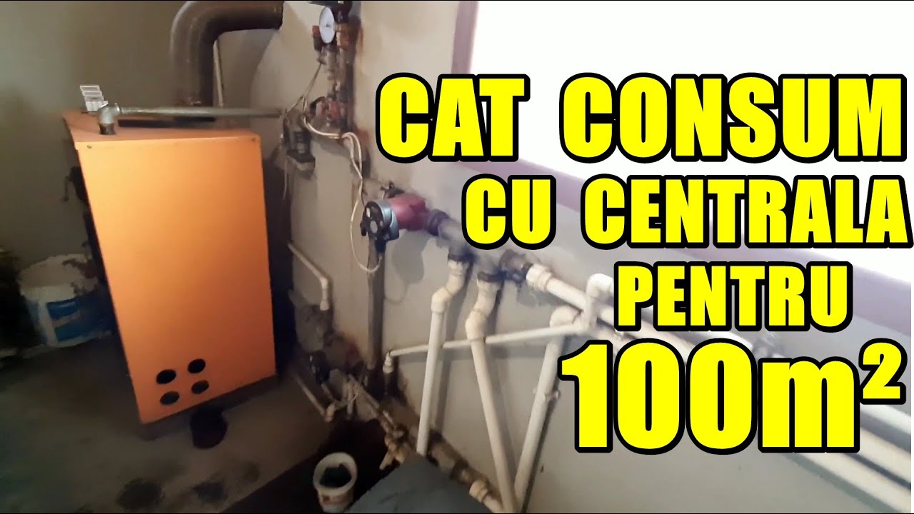 CAT CONSUMA O CENTRALA  IEFTINA LA O CASA CU MANSARDA  PENTRU A INCALZI 100m&sup2;