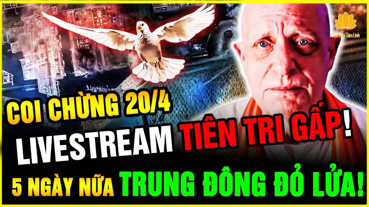 [GẤP] Nh&agrave; Ti&ecirc;n Tri Parker Livestream CẢNH B&Aacute;O: 5 Ng&agrave;y Nữa, Thế Giới C&oacute; Đại Hoạ Rất Lớn!
