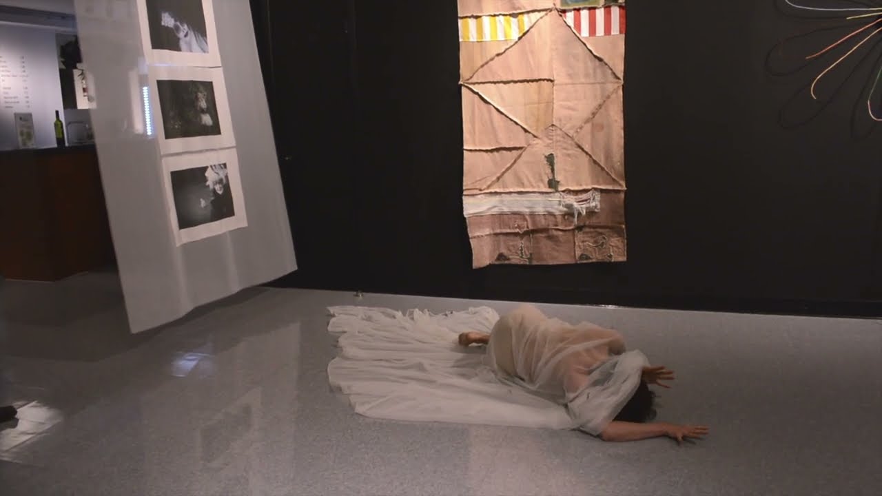 Performance vernissage projet LAB (Colombie - Québec)