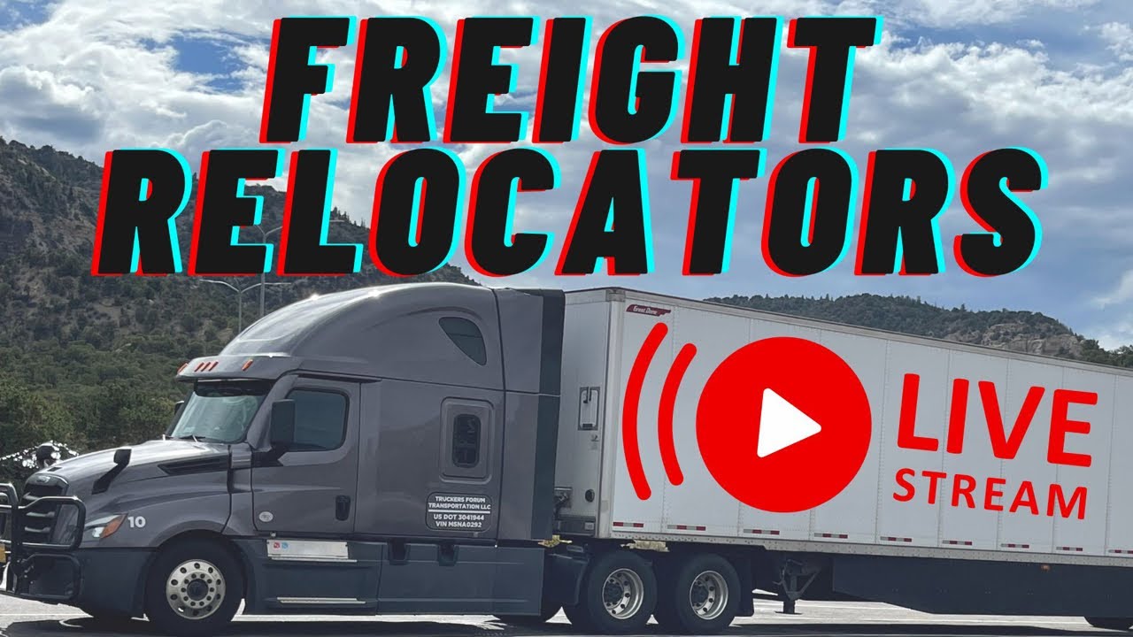 We’re Moving Livestreams to a New Channel! (Subscribe to Freight Relocators Live)