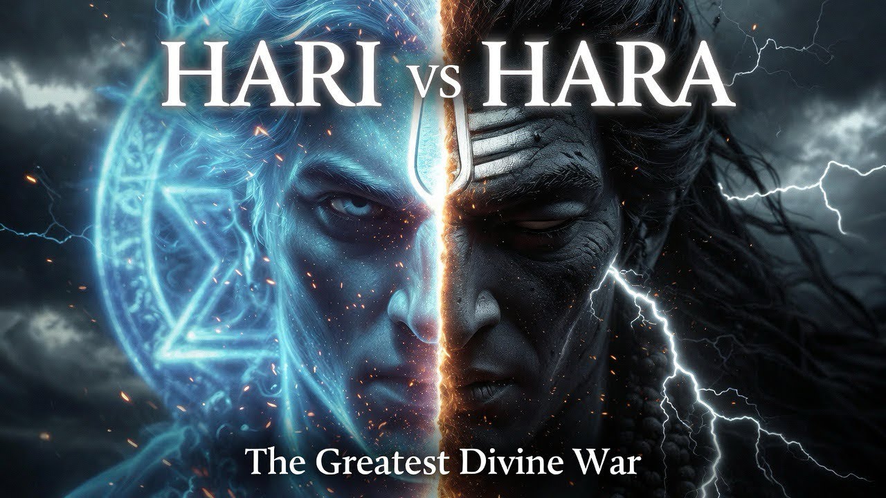 HARI VS HARA:The Greatest Divine War | Lord Vishnu vs lord Shiva |