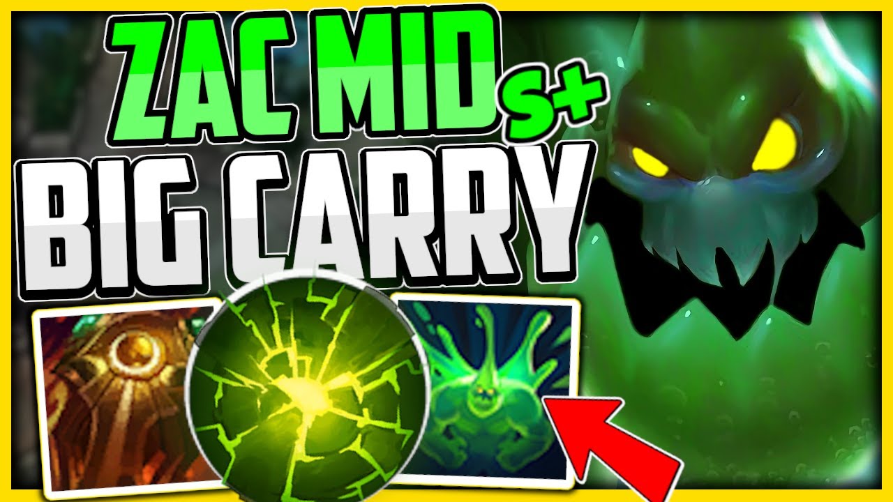 Zac Mid is an ABSOLUTE RAID BOSS! | Zac Gameplay Guide Season 11 - League of Legends