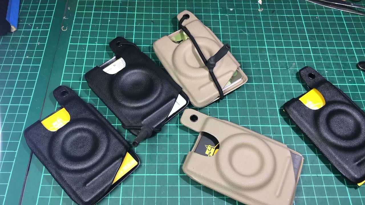 Kydex Wallet with Bungee. Every Day Carry Wallet.
