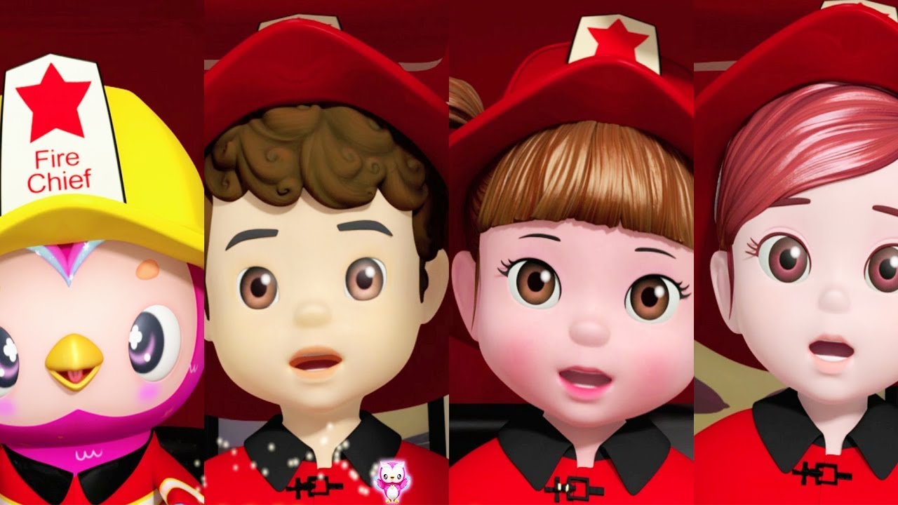 Kongsuni and Friends | The Firefighter Song Music Video | Songs for Children