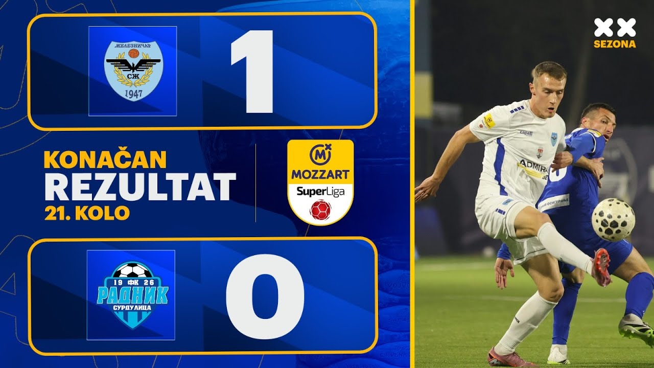 MBSLS 2025/26 - 21.Kolo: ŽELEZNIČAR – RADNIK 1:0 (0:0)