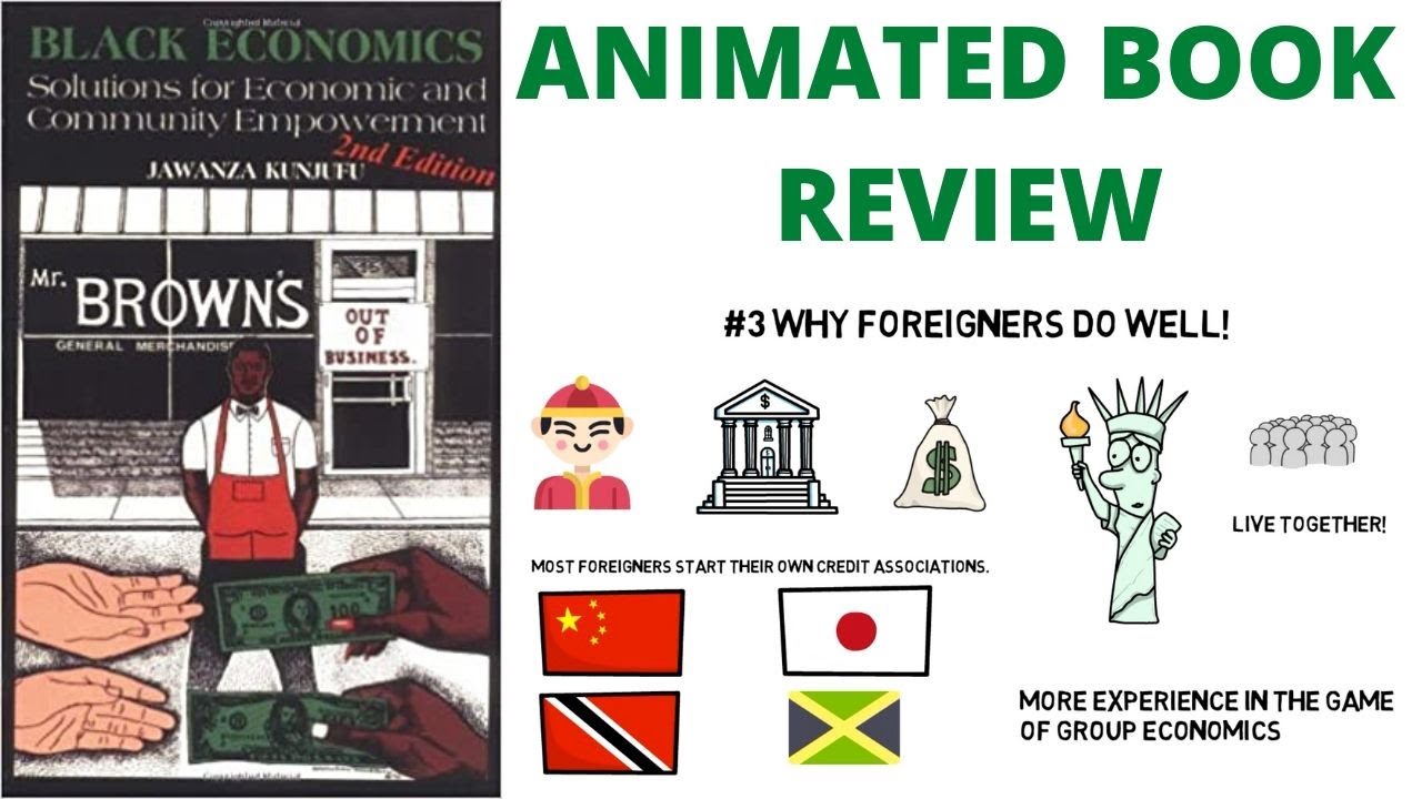 Black Economics by Jawanza Kunjufu (Animated Summary)