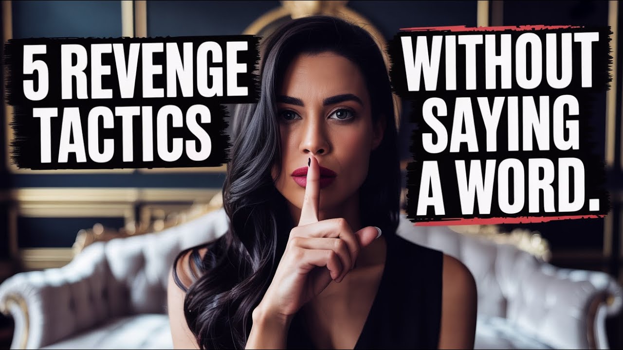 5 Smart Ways to Take REVENGE Without Saying a Word (Silent Power)