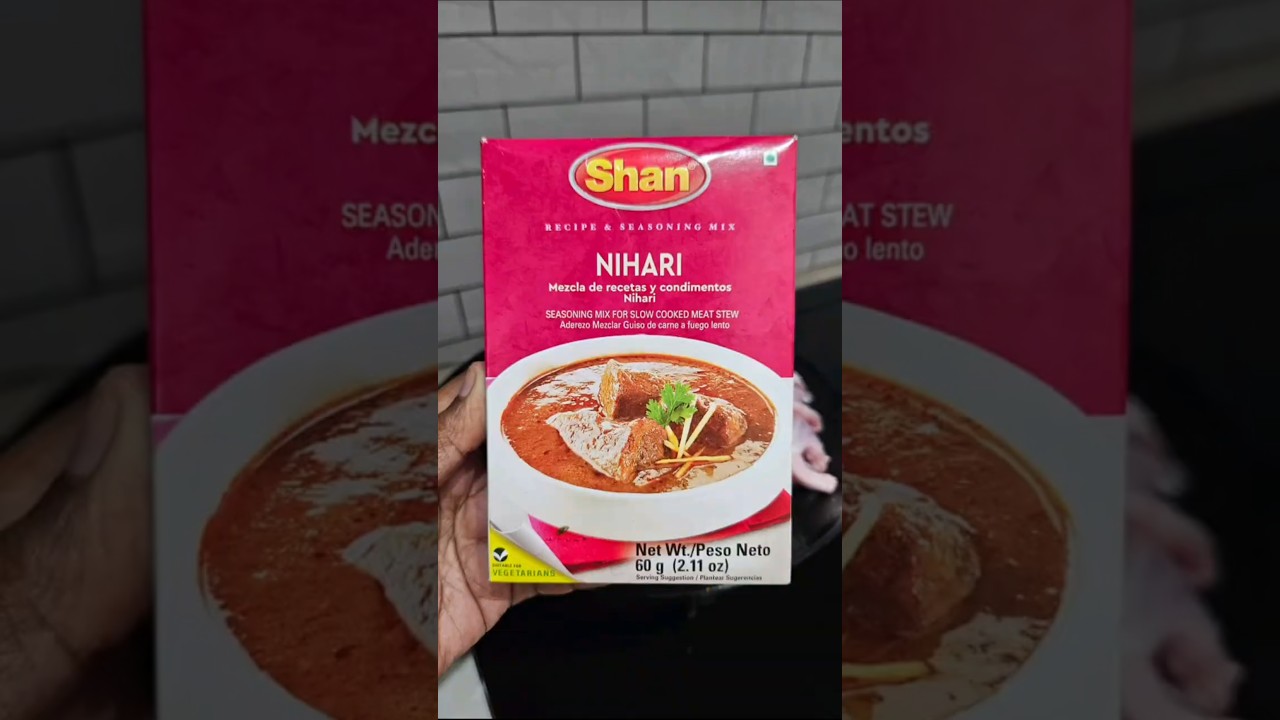 How to make nihari with shan nihari masala mix, best tasting mutton nihari ever. #nihari #shannihari