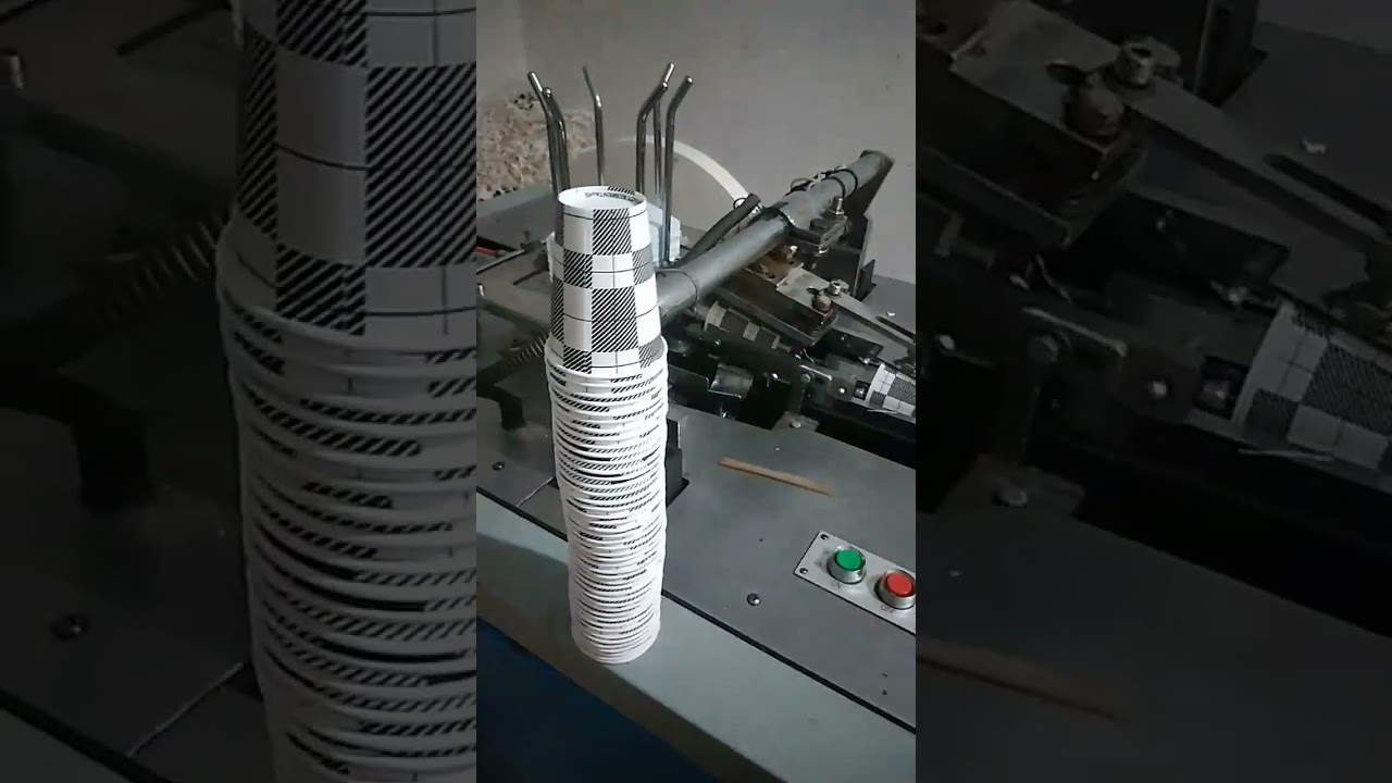 machine fabricant de gobelets en papier