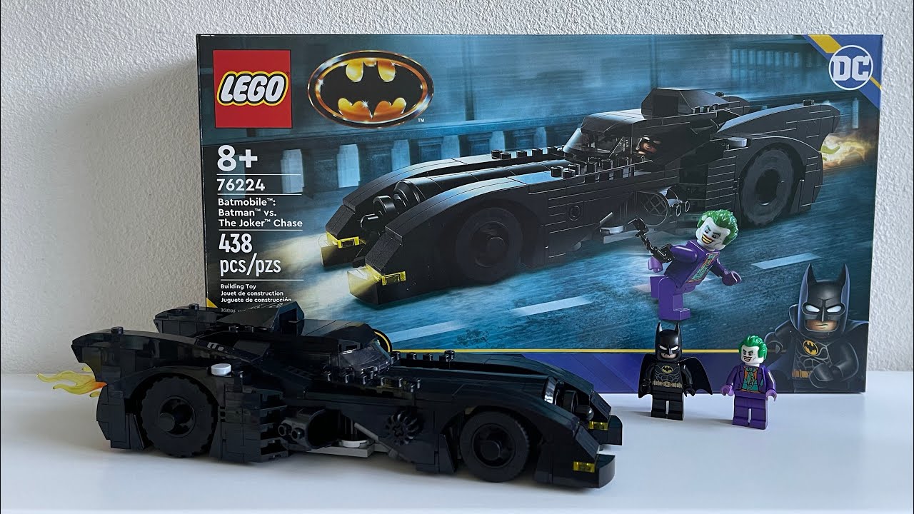 Building Lego 76224 Batmobile: Batman vs The Joker Chase | DC | ASMR | Unboxing