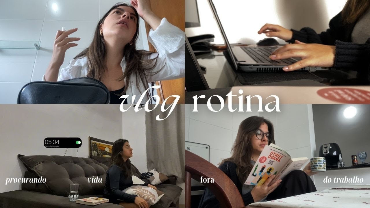 VLOG VIDA REAL no CLT | rotina 5AM produtiva, a vida n&atilde;o pode ser s&oacute; trabalho.