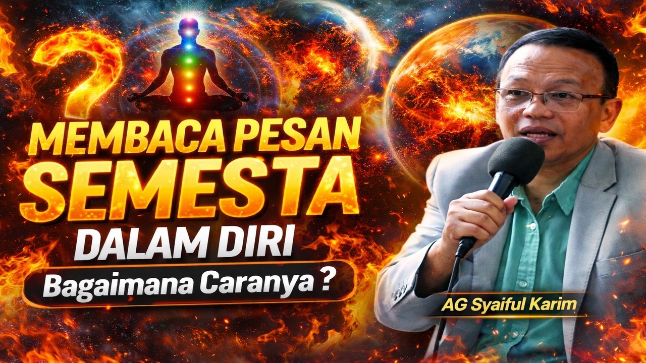 Cara Membaca Pesan Semesta‼️AG Syaiful Karim