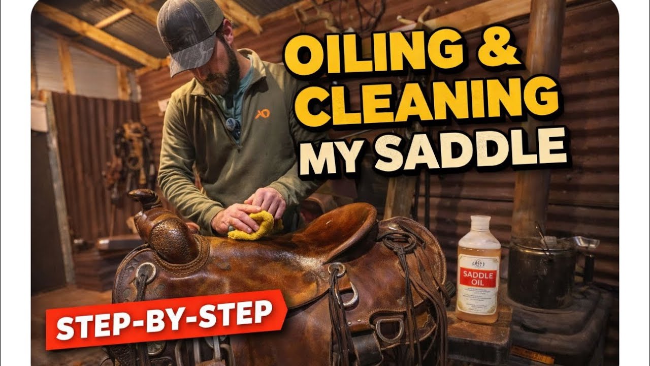 CLEANING my saddle| Talkin’ in the TACK ROOM