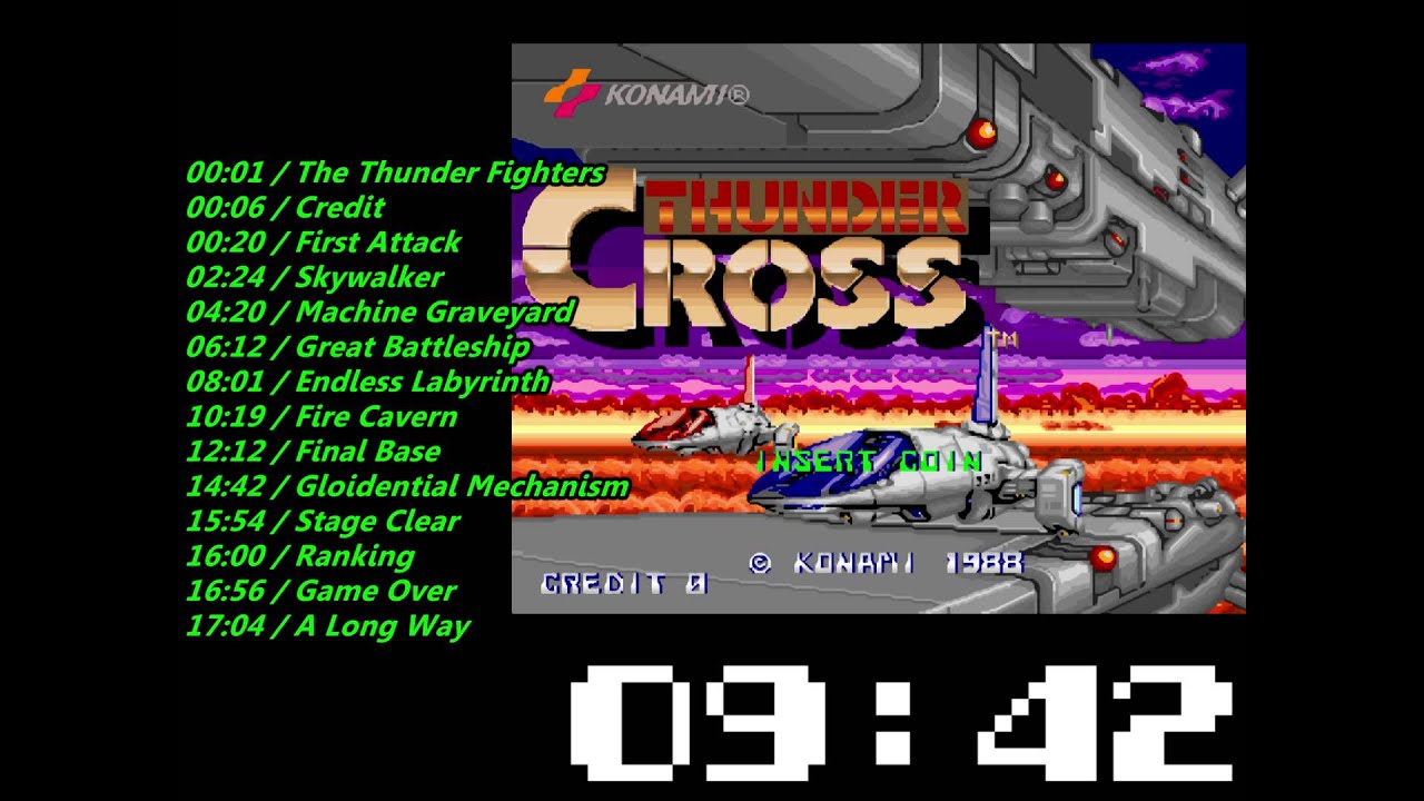 Konami Thunder Cross Soundtrack