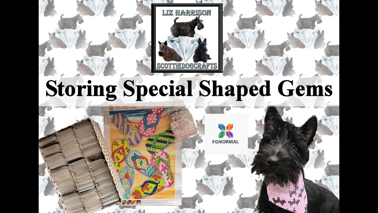 Diamond Painting | Special Drill | Special Shaped Drill Storage | Completion Review | #fgnormal