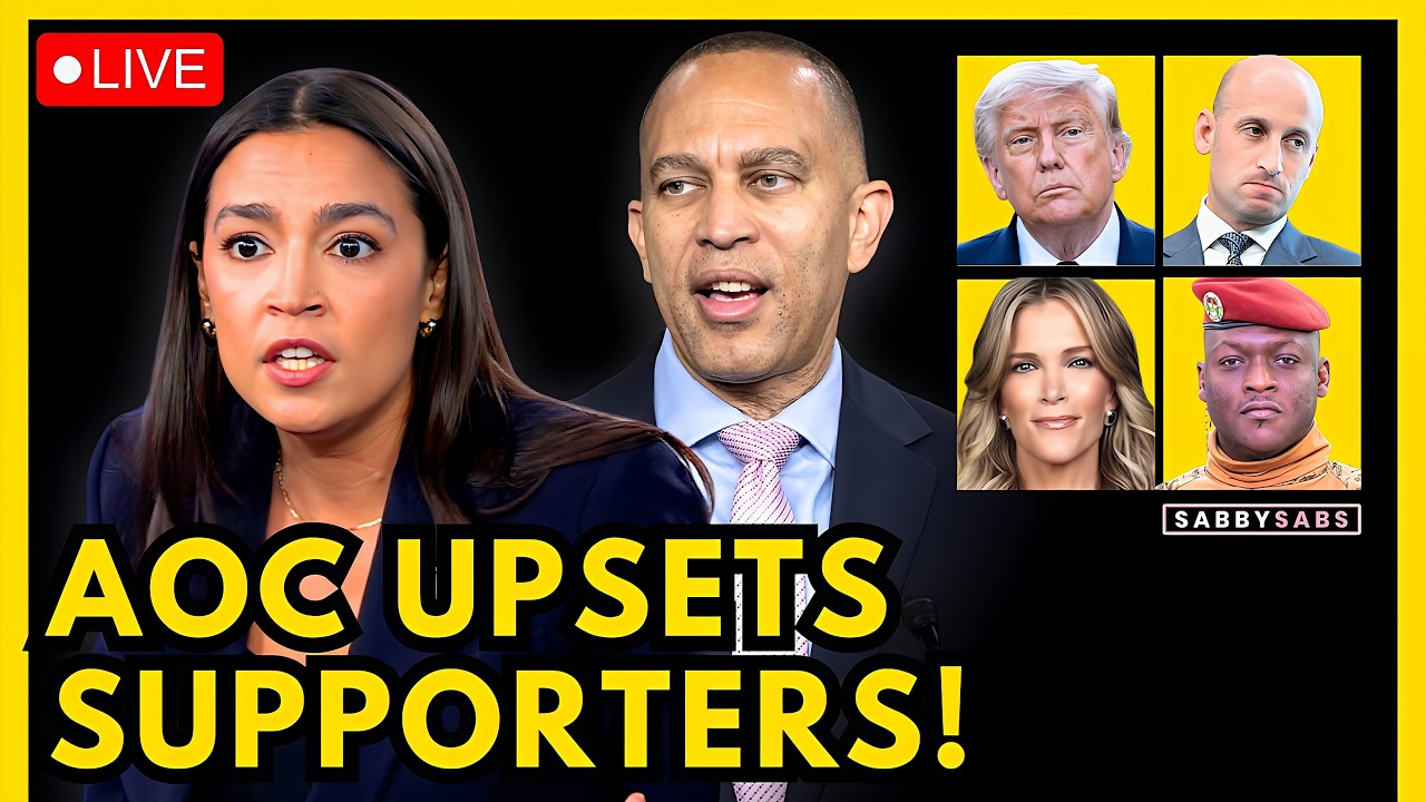 AOC ANGERS SUPPORTERS, TRUMP FAILS, STEPHEN MILLER ALERT, BURKINA FASO WIN, MEGYN KELLY CRASHES