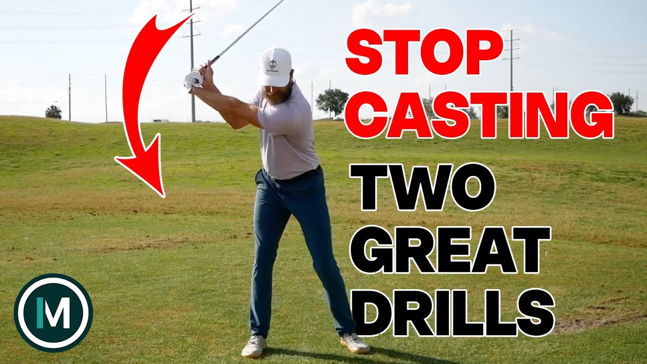 Two Great Drills If You Cast The Club In Transition | Ian Mellor Golf