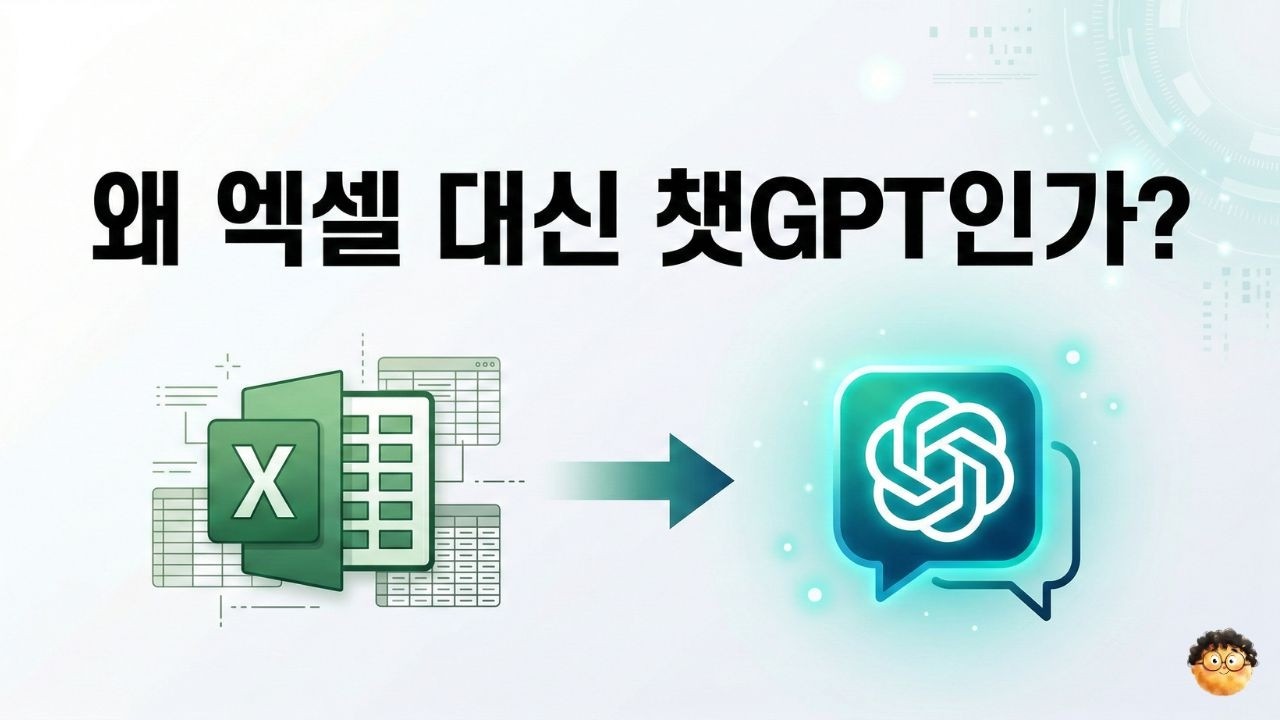 [엑셀 대신 챗GPT] [1강] 왜 엑셀 대신 챗GPT 인가?