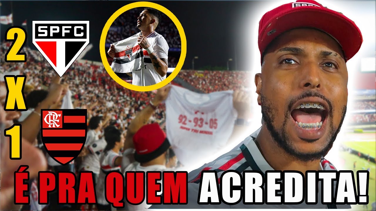 O TIME DA FÉ! | SÃO PAULO 2x1 FLAMENGO | BRASILEIRÃO 2026 | RODADA 01