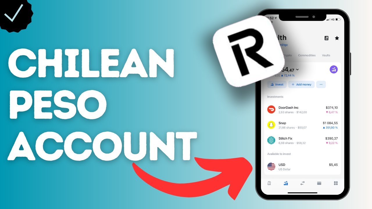 How to create a Chilean peso account in Revolut?