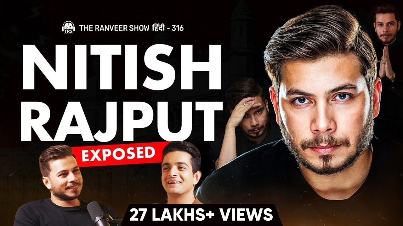 Nitish Rajput X Ranveer Podcast - Pyaar, Hate, Travel Aur Mature Zindagi | TRS हिंदी