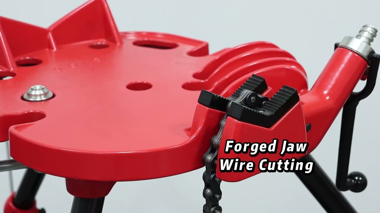 VH401 Tristand Chain Vise | How to Hold & Cut Pipes Easily