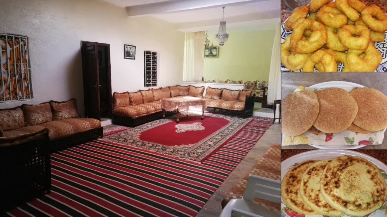 جولة في بيت البادية مع العديد من الوصفات التقليدية من يد زوجة أبي تحت طلبكم أتمنى أن تنال إعجابكم☺️