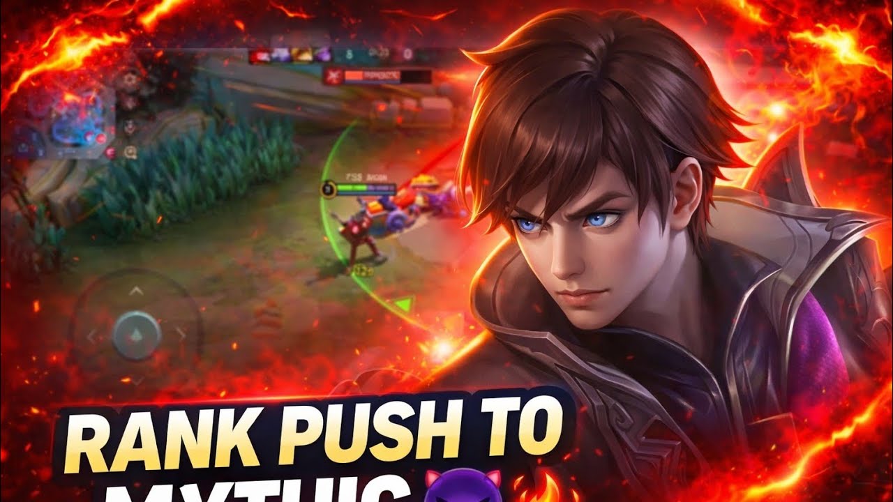 Gaming Day:44 RANK PUSH TO MYTHIC 😈🔥 | Intense Solo Carry Gameplay #Moba legend 5vs5 #Cool Gamerz.94