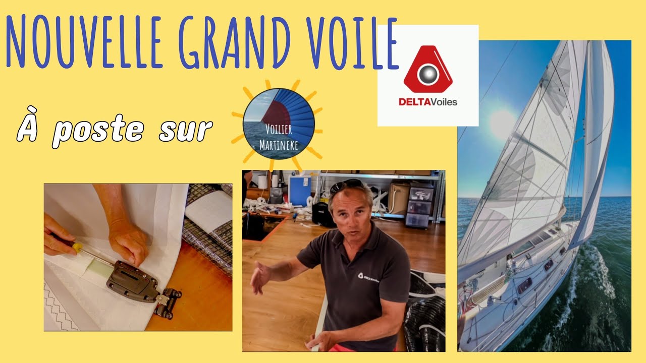 changer sa Grand Voile, point par point @VoilierMartineke