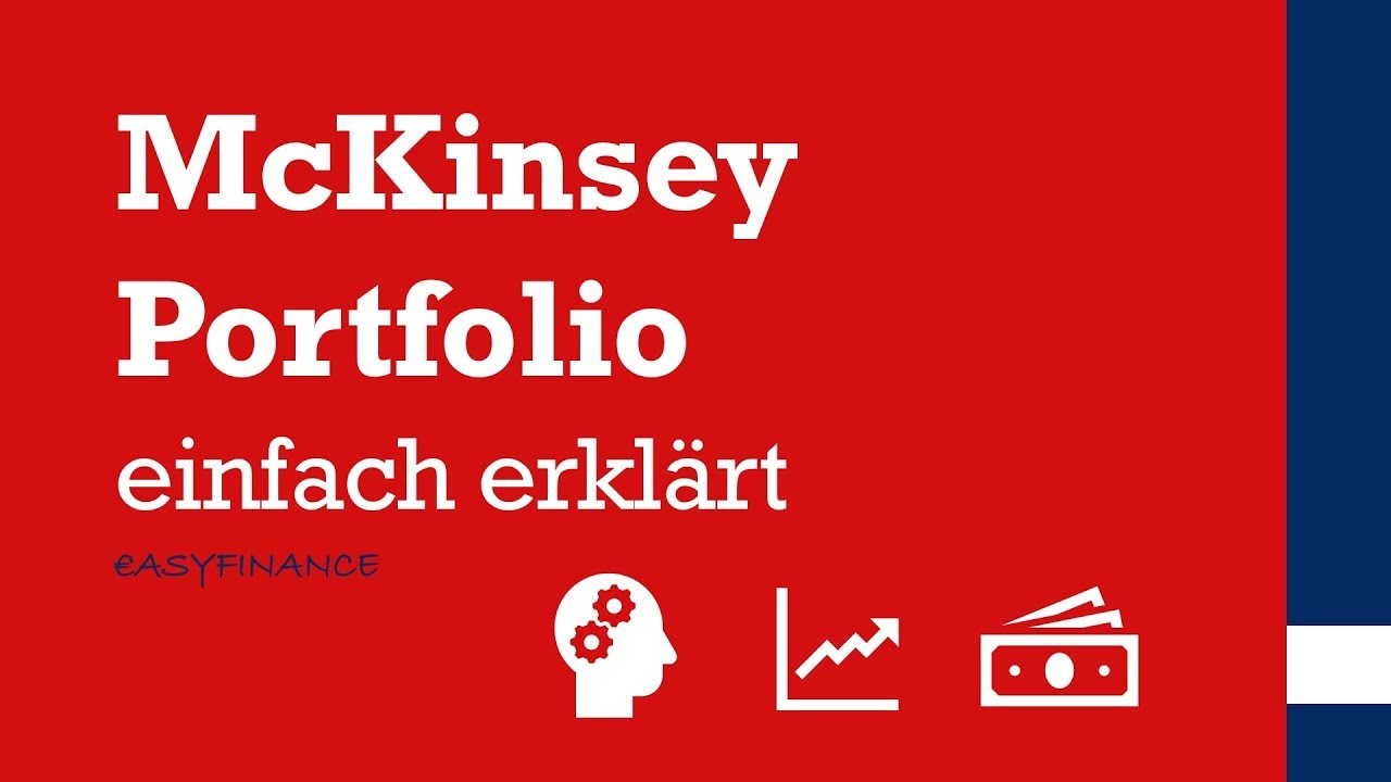 McKINSEY PORTFOLIO | Was ist das McKinsey Portfolio? | einfach erklärt