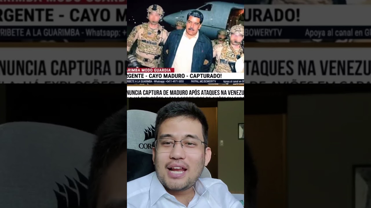 MADURO CAPTURADO! 