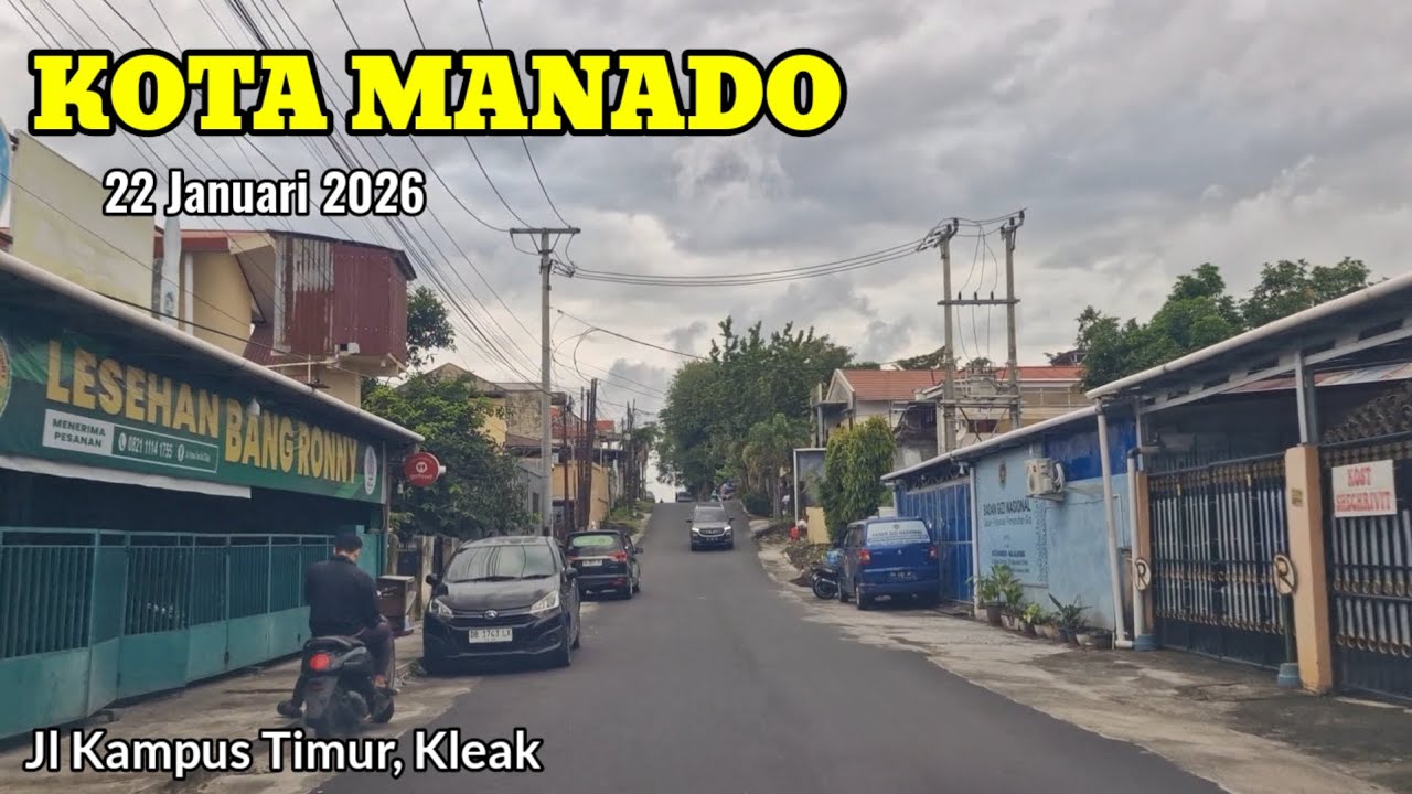 Suasana Kota Manado 22 Januari 2026 di Beberapa Tempat