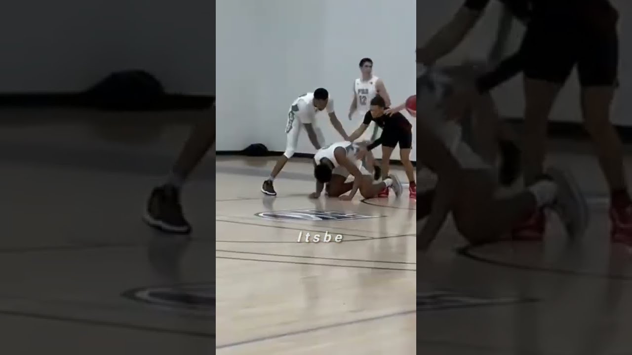 Seriously Injured after this dunk ⚡