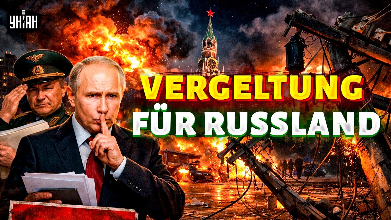 RUSSLAND IM CHAOS! BLACKOUTS und EXPLOSIONEN, während die Behörden die Lage schönreden