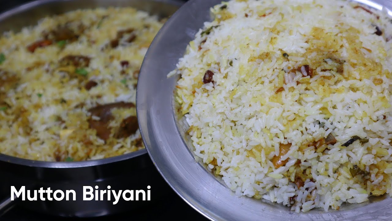 കിടിലൻ മട്ടൻ ബിരിയാണി ഉണ്ടാക്കാം | Mutton Biriyani Kerala Style | Mutton Biryani Malayalam Recipe