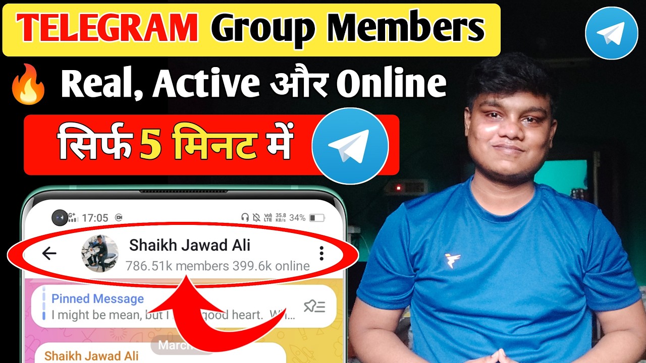 Telegram Group Members Increase Official Video | How To Add Indian Members Telegram Group 2026 🔥🔥