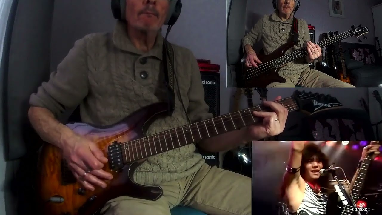 LOUDNESS ** Crazy Nights ** ( Guitar & Bass Cover )