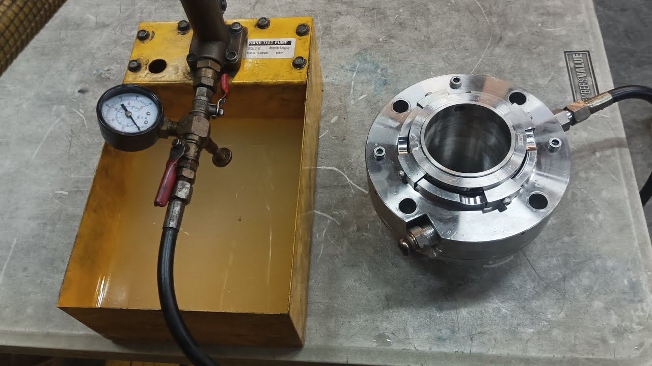 cartridge mechanical seal#hydro test#zero leak
