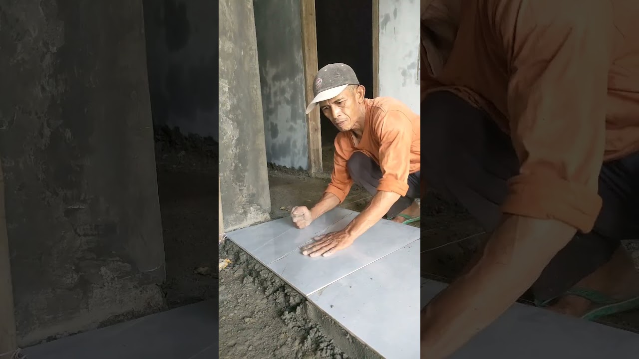 Cara memasang kramik cutting yang rapih hampir tidak ada nat 