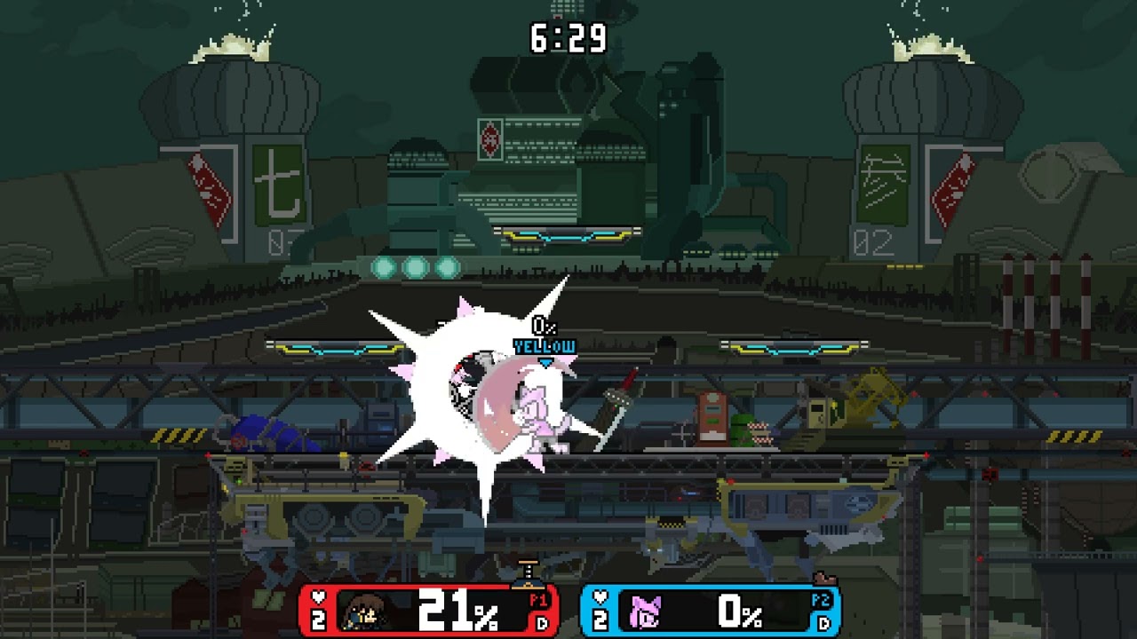 Rivals of Aether - Me (Rokesha) vs D YellowMadness (Owen)