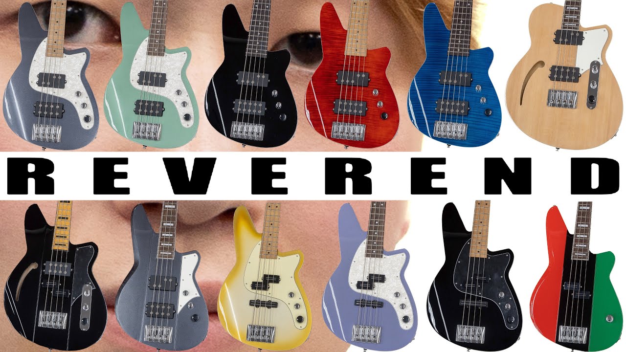 次世代の個性派ブランドの新作が大量入荷！全部弾く！【Reverend Guitars】