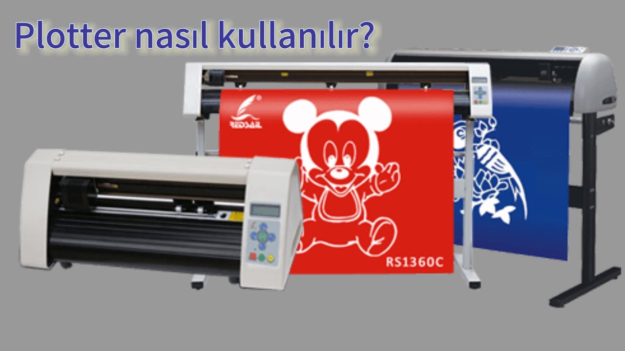Plotter nasıl kullanılır?