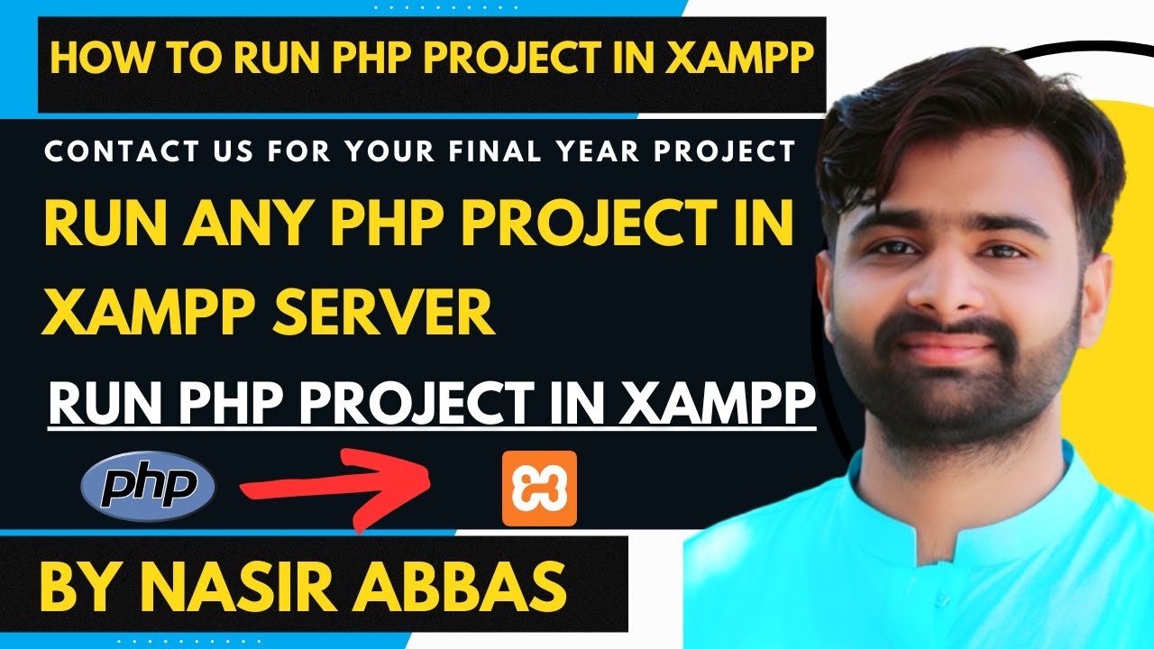 How To Run Existing php Project and MySQL in XAMPP Server