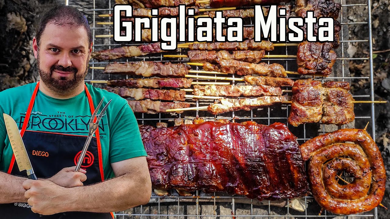 GRIGLIATA DI CARNE ALLA BRACE - the best ever!